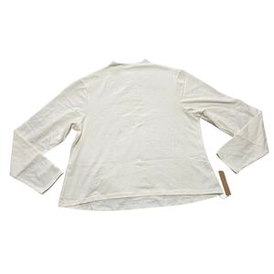 SKIMS Cotton Jersey Turtleneck Top Shirt Long Sleeve Marble 4X NWT